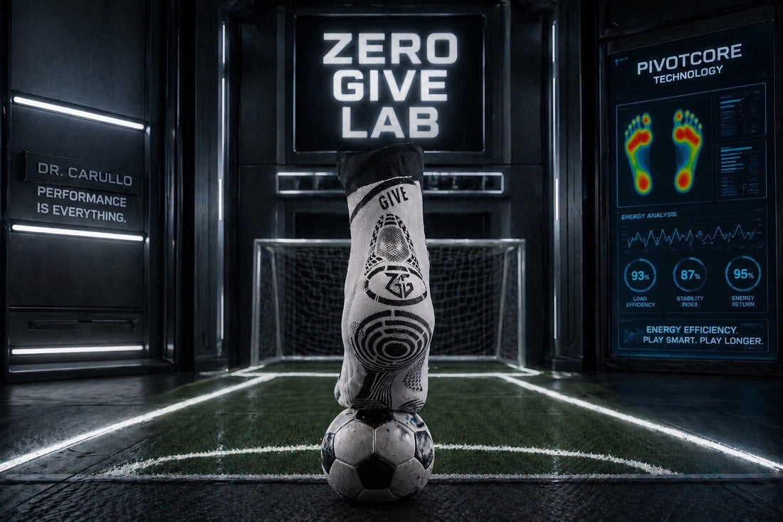 Zero Give Grip Sock in Zero Give Lab