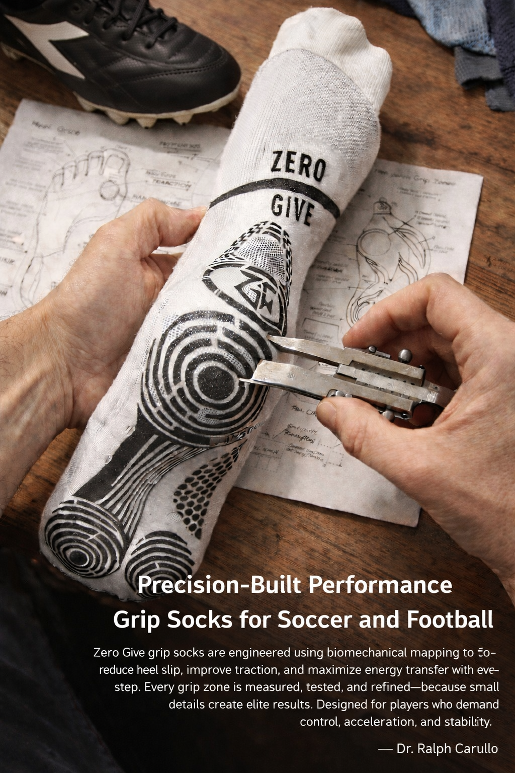 Dr Carullo engineering Zero Give Socks