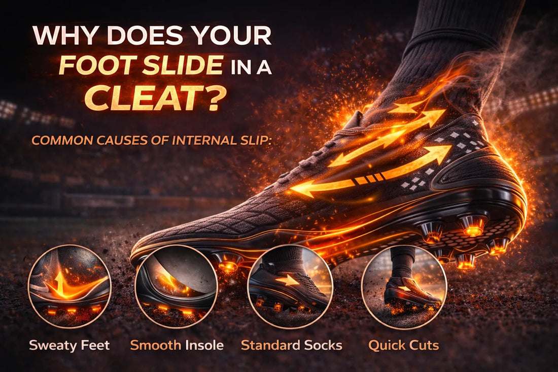 Real Cause of Foot Slippage in Soccer Cleats