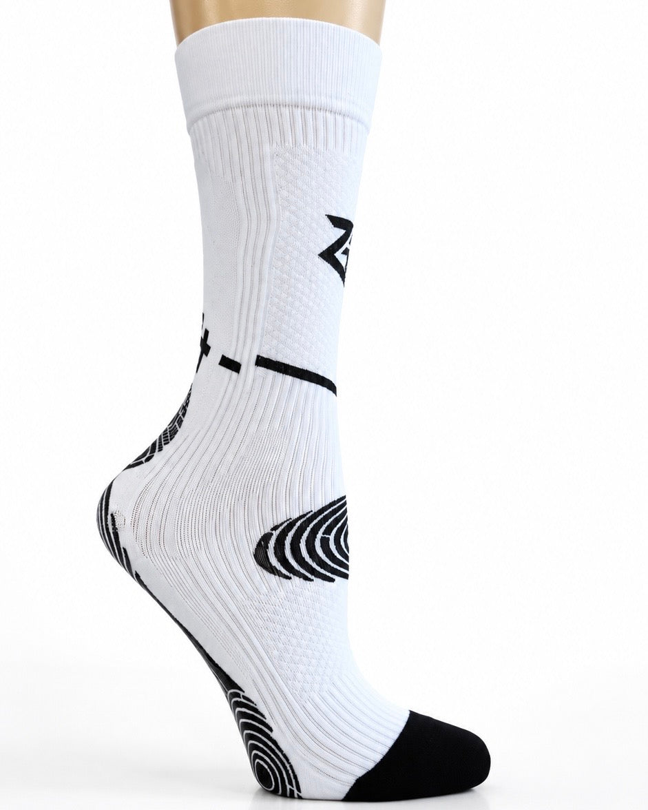 Zero Give soccer grip sock side profile