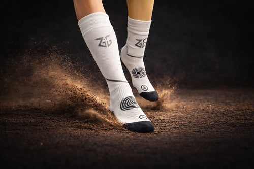 Zero Give Grip Socks white